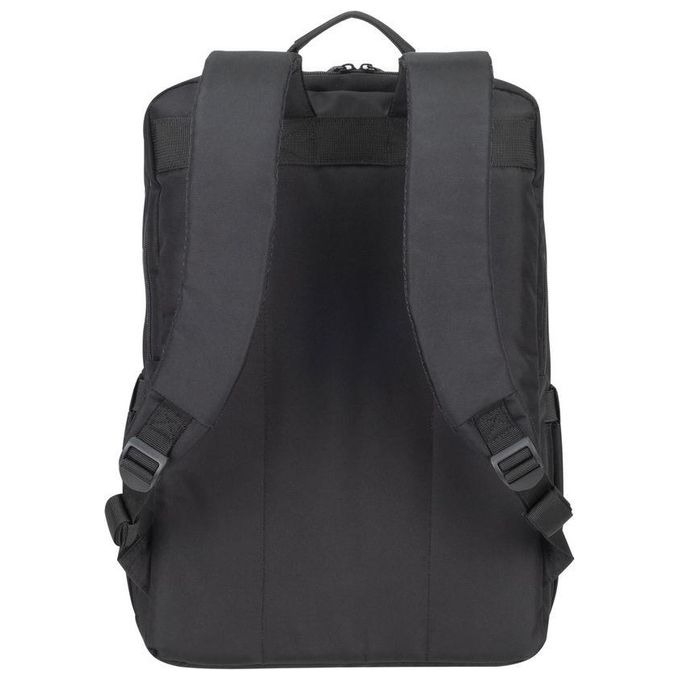 Rivacase 7569 Alpendorf Zaino per Notebook 17.3'' con Materiale Riciclato RPET Tasca per Tablet e Resistente all'Acqua colore Nero