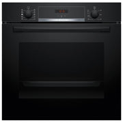 Bosch HQA534BB3 Serie 4 Forno da incasso Elettrico con Vapore 71 L Classe A+ Multifunzione Grill (59.5x59.4x54.8 cm) colore Nero