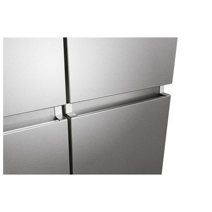 Hisense RQ758N4SWSE Frigorifero Americano 4 Porte 606 L 178 cm Classe E 37 dB Total No Frost WiFi (178x91x72 cm) colore Inox