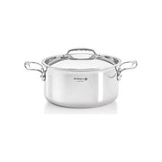 De Buyer Affinity Pentola per Arrosti Inox con Coperchio 28cm