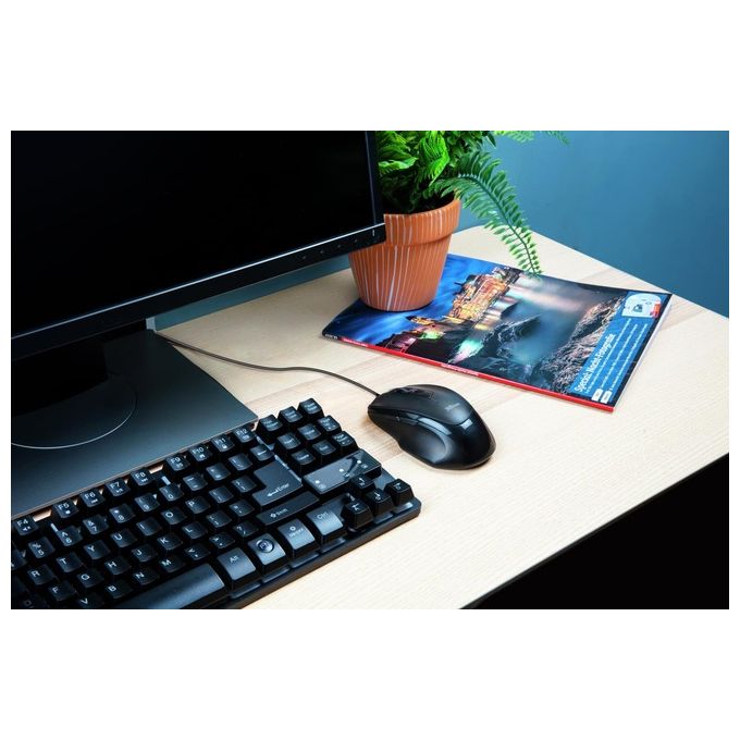 Trust Voca Comfort Mouse con Filo