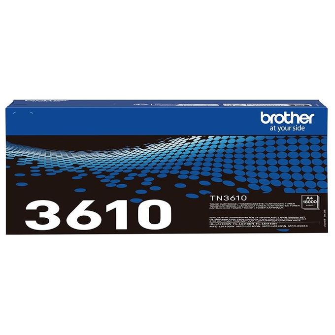 Brother TN-3610 Toner Nero Originale Resa 18000 Pagine Tipo Resa Extra Elevata (Super) colore Nero