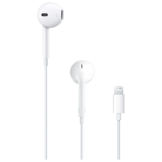 Apple, Auricolari EarPods con connettore Lightning, Telecomando integrato