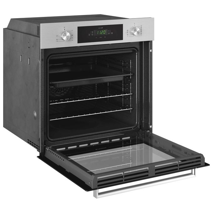 Candy FCP815X E0-E Forno Elettrico Multifunzione da Incasso Capacita' 70 Litri Classe energetica A+ 10 funzioni Wi-Fi + Bluetooth 60 cm Inox