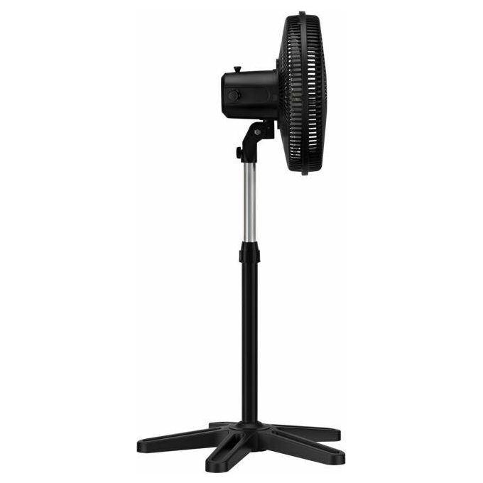 Rowenta VU3110F0 Turbo Essential Ventilatore a Piantana 3 Velocita' 40 cm 2220 m³-h 58 dB colore Nero