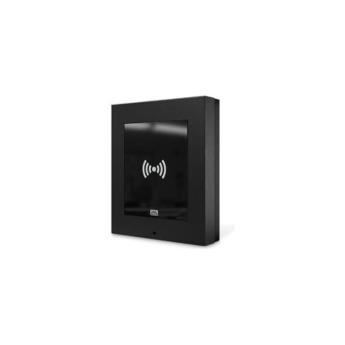 2N 9160344 Access Unit 2.0 Lettore Controllo Accessi RFID 125kHz 13.56MHz NFC PoE IP54 IK08 colore Nero