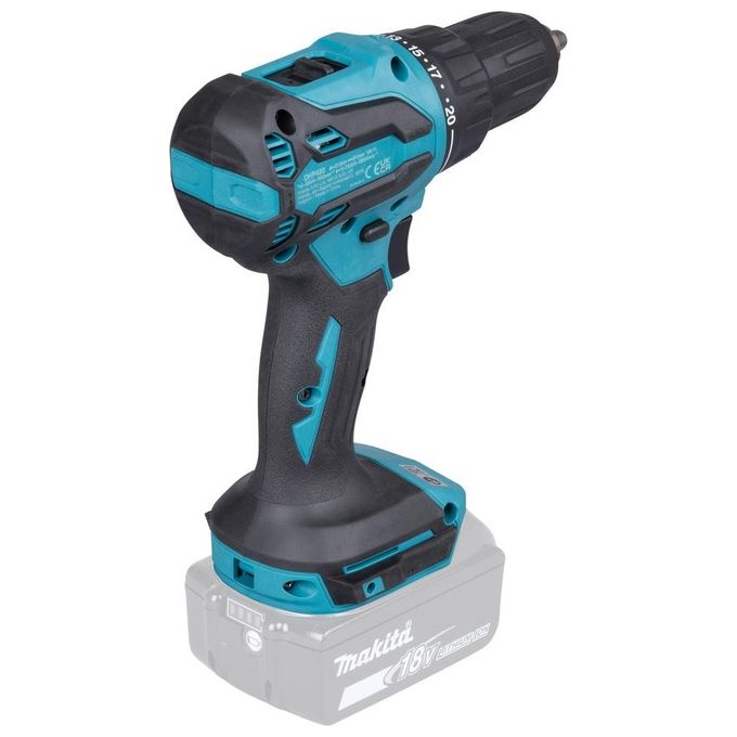 Makita DHP490Z Trapano avvitatore a percussione Brushless 18 V 65 Nm 0 - 500 - 1900 min-1 20 posizioni colore Nero