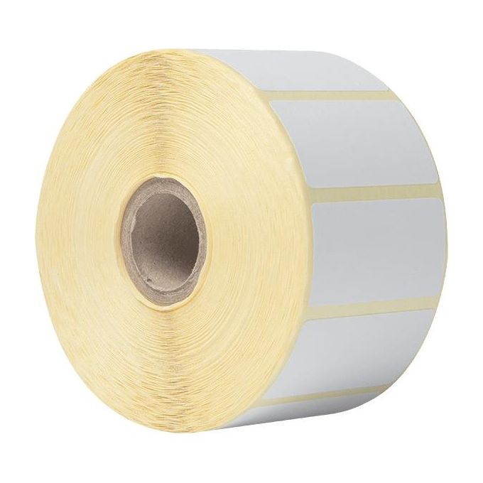 Brother BDE-1J026051-102 Etichette per Stampante Autoadesive Fustellate 51mm x 26mm Tecnologia Termica Diretta colore Bianco