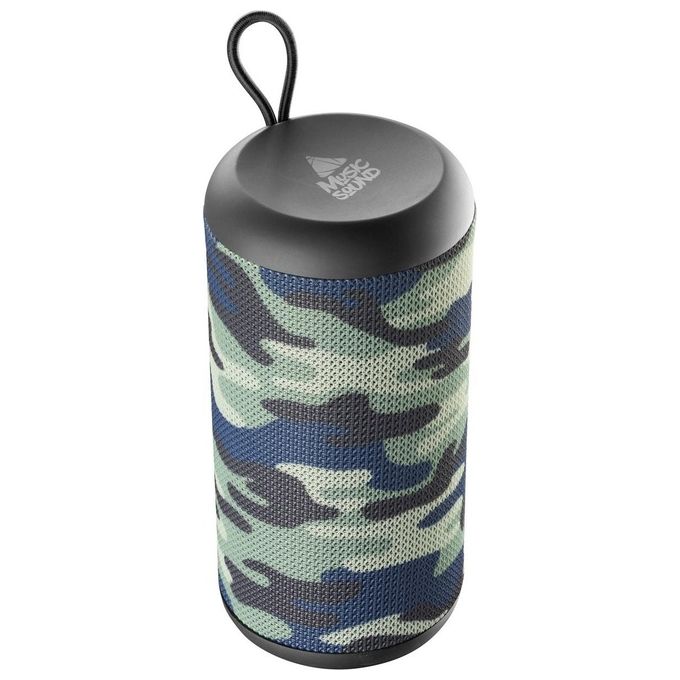 Music Sound Speaker Bluetooth Vertical Camouflage