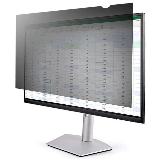 StarTech.com 23669-PRIVACY-SCREEN Filtro privacy per monitor 23.6'' 16:9 riduzione luce blu 51% trasmissione luce 60% angolo visione 30° colore Nero