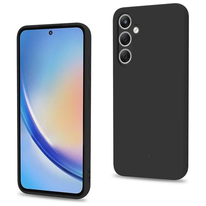 Celly Cromo Cover per Samsung A35 5G Black