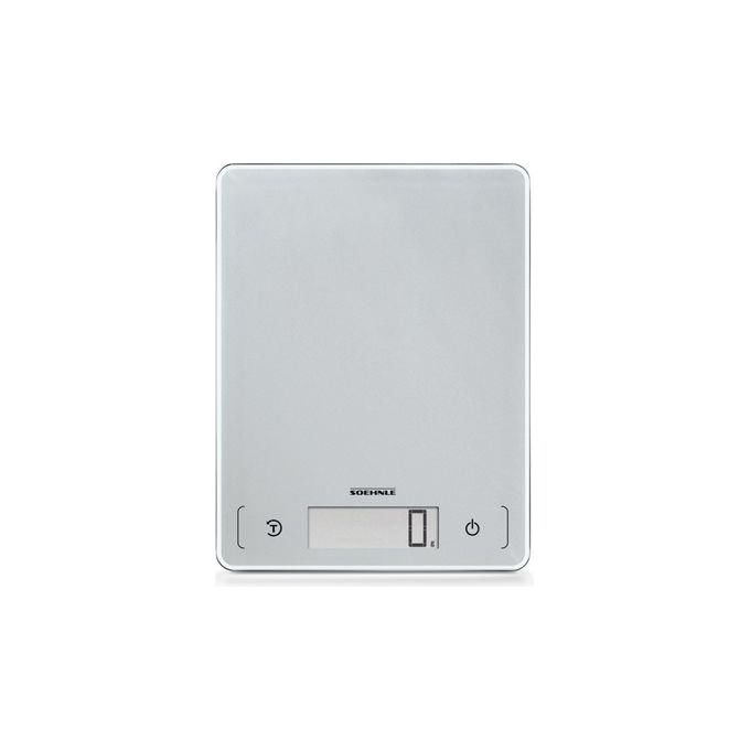 Soehnle Page Comfort 300 Slim Bilancia da Cucina Argento