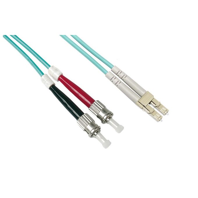 Link cavo fibra ottica lc a st multimode duplex om3 50-125 mt.3
