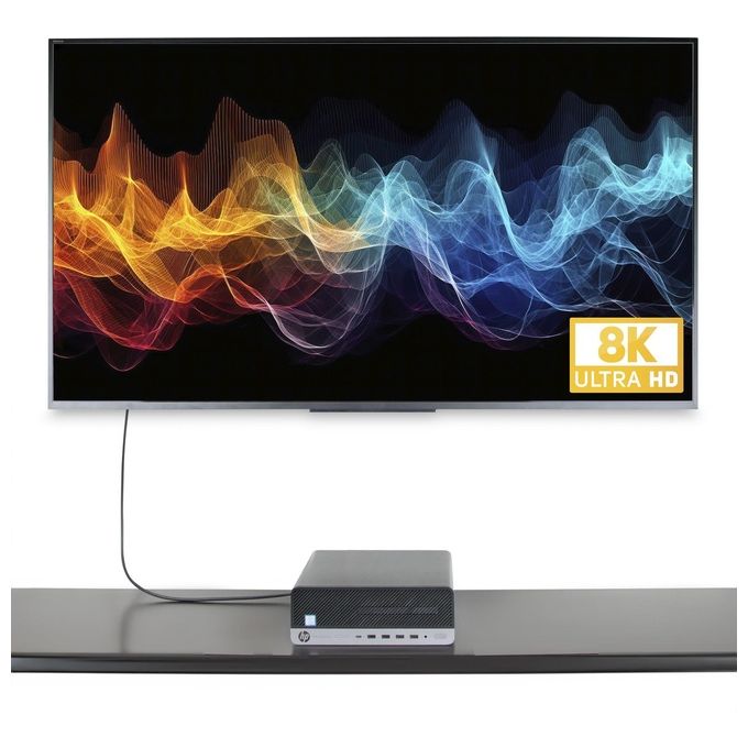StarTech 133DISPLAYPORTHDMI21 Cavo adattatore DisplayPort HDMI 2 m 8K 60Hz 4K 144Hz HDR10 colore Grigio