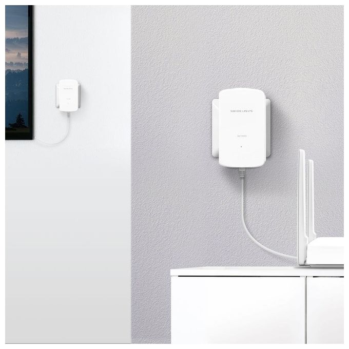 Mercusys MP500 KIT Adattatore PowerLine AV2 1000 Mbit-s Gigabit Ethernet 300 m colore Bianco