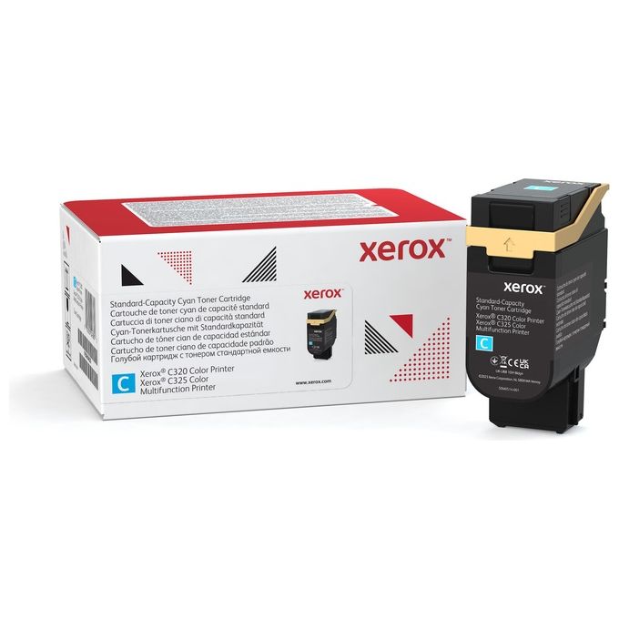 Xerox 006R04820 Cartuccia toner Ciano Resa 1800 pagine Tipo Originale colore Ciano
