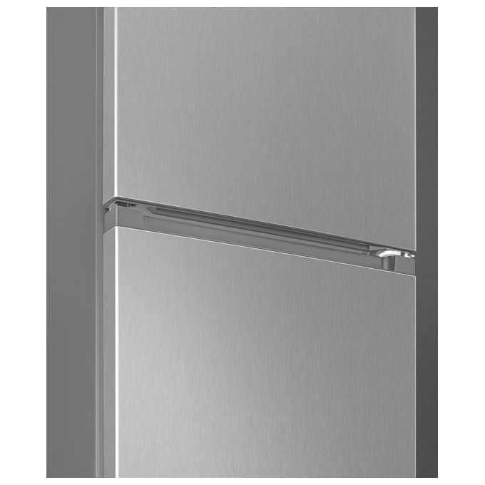 Smeg RC18XDNE Frigorifero Combinato 300 L 185 cm Classe E 38 dB No Frost MultiFlow Display LED (185x60x59 cm) colore Acciaio Inox