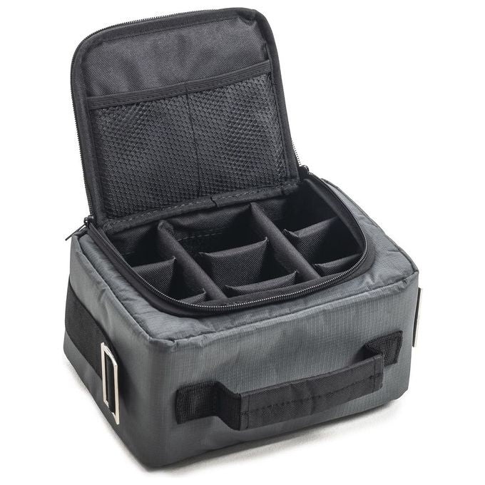 BandW Cases TEX.66.RPD Custodia Porta Attrezzi Morbida in Poliestere Idrorepellente con Sistema Divisori Regolabili R.P.D. e Tracolla Colore Grigio antracite