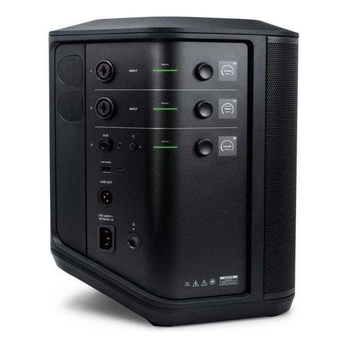 Bose 869583-2100 S1 Pro+ Altoparlante portatile stereo 1000 W Bluetooth 5.0 con batteria fino a 11 ore colore Nero