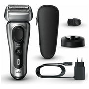 Braun 8517S Series 8 Rasoio elettrico WetandDry 4 testine autonomia 60 min colore Argento
