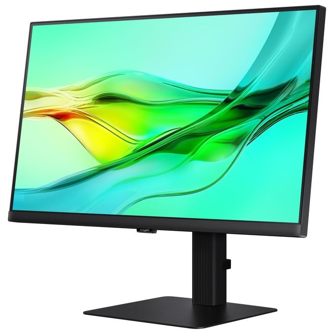 Samsung LS24D600UAUXEN ViewFinity S6 Monitor PC 24'' QHD IPS 100Hz 1,07 miliardi di colori HDR10 colore Nero