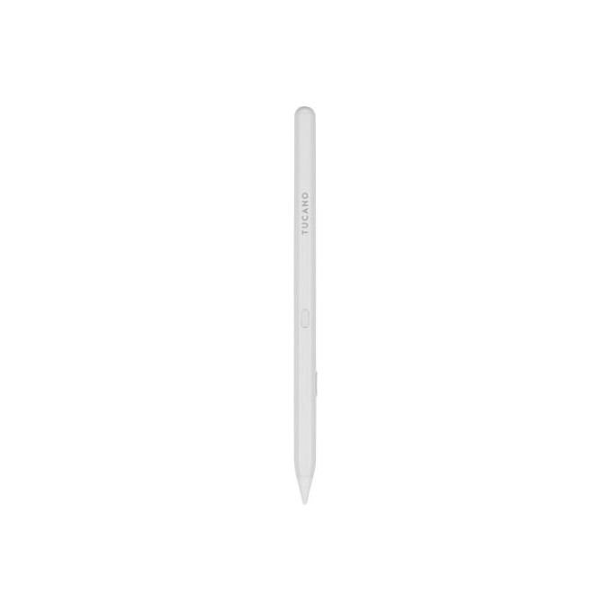Tucano MA-STY2-W Pencil 2 Penna Touchscreen Attiva per iPad Palm Rejection 512 livelli pressione 15h USB-C colore Bianco