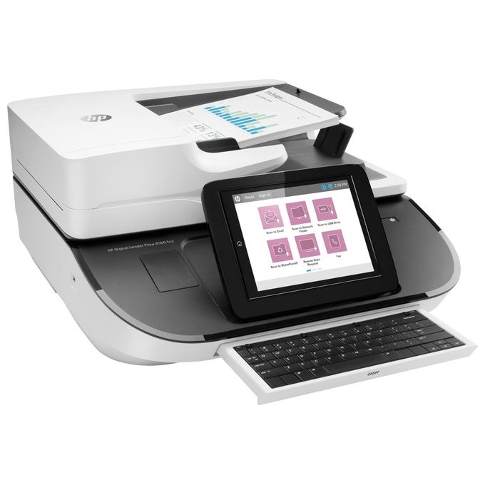HP Workstation per l'Acquisizione di Documenti Digital Sender Flow 8500 fn2