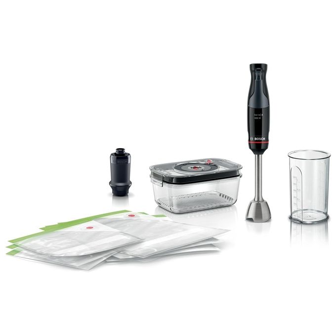 Bosch MSM4B6V2 Serie 4 Frullatore a immersione 1000 W con Bicchiere Graduato colore Nero Antracite