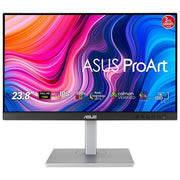 Asus PA247CV ProArt Monitor PC 23.8'' IPS Full HD 1920x1080 100% sRGB USB-C 65W DisplayPort Daisy-chain colore Nero Argento