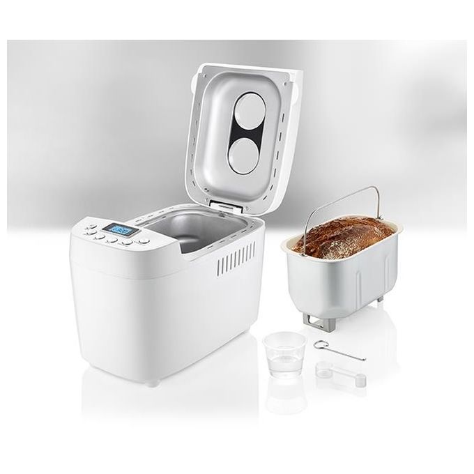 Unold 68520 Backmeister Big Macchina per il Pane 850W 15 Programmi 1,5 Kg Display LCD colore Bianco
