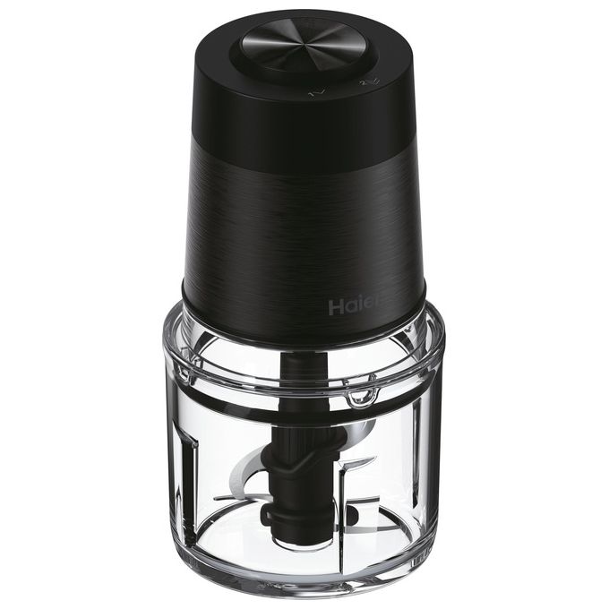 Haier HCH5B1011 I-Master Serie 5 Tritatutto Elettrico 550 W 0.5 L 4 Lame Inox 2 Velocita' colore Nero