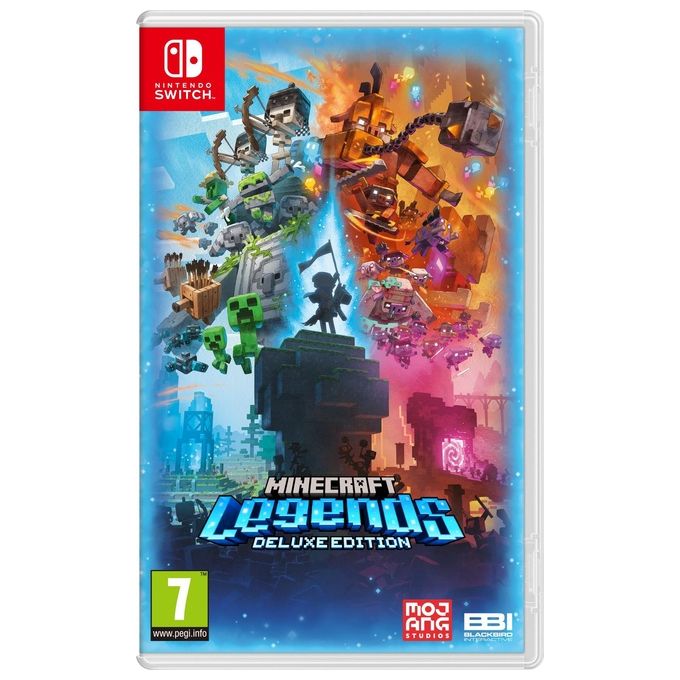 Nintendo 10011547 Minecraft Legends Deluxe Edition Videogioco Nintendo Switch Azione Strategia PEGI 7 Edizione Italiana