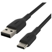 Belkin Boost Charge Cavo Usb-C Intrecciato Usb-C-Usb-A Cavo 15cm Rivestito Nero