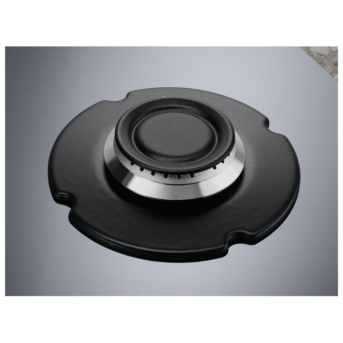 Electrolux EGG75372M Serie 600 Piano cottura Gas 75 cm 5 fuochi da incasso vetro StepPower colore Specchio
