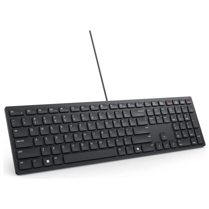 Dell KB525C Tastiera Cablata Full-size USB-C Layout Italiano QWERTY colore Nero