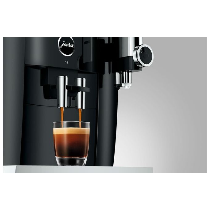 Jura 15482 S8 Macchina da caffe' Automatica 1.9 L 15 bar 1450 W 27 Specialita' Display Touch 4.3'' Wi-Fi Sweet Foam colore Nero