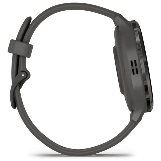 Garmin 010-02785-00 Venu 3S Smartwatch AMOLED 1.2'' 41 mm GPS Wi-Fi Garmin Pay Touch Screen Color Pebble Gray and Slate