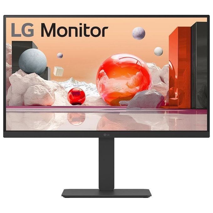 LG 27BA850-B Monitor PC 27'' IPS Full HD 1920x1080 100Hz 5ms Webcam Microfono Hub USB 3.2 HDMI DisplayPort colore Nero