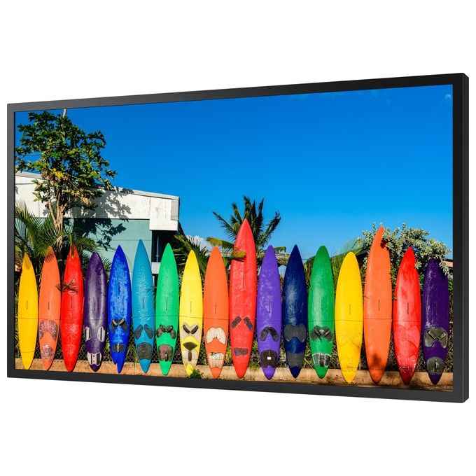 Samsung LH46OMBEBGBXEN OM46B Monitor Digital Signage 46'' Full HD 1920 x 1080 Pixel 4000 cd-m² 24-7 Wi-Fi VESA 400x400 mm IP5X colore Nero