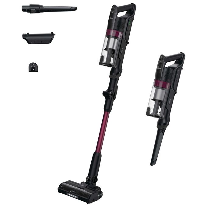 Hoover HF1P10HX HF1 Plus Aspirapolvere Scopa Elettrica Senza Fili Ciclonica 45 min 165W colore Magenta