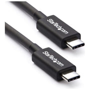 Startech cavo thunderbolt 3 usb-c ( 40gbps) da 0,5m - compatibile con thunderbolt e usb
