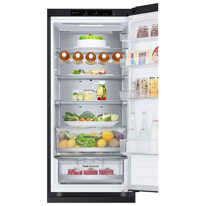 LG GBV7280BEV Frigorifero Combinato 387 L 203 cm Classe B 33 dB Total No Frost DoorCooling+ LINEARCooling colore Nero
