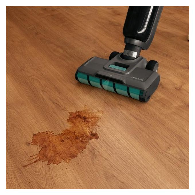 Cecotec 05852 FreeGo WashandVacuum Spray Lavapavimenti Senza Filo 250 W 35 min autonomia 700 ml serbatoio colore Nero