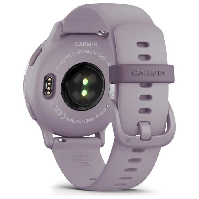 Garmin 010-02862-15 Vivoactive 5 Smartwatch AMOLED 1.2'' GPS 5 ATM Batteria 11 giorni colore Orchid