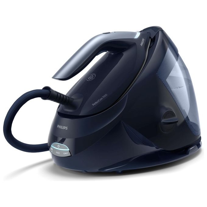 Philips PSG7130-20 PerfectCare 7000 Ferro da Stiro con Caldaia 2100 W 8 bar 600 g-min 1,8 L colore Blu