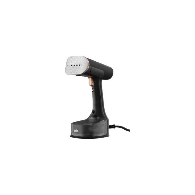 Braun GS7077BK QuickStyle 7 Ferro a Vapore Verticale Piastra Ceramica 1600W Vapore 35 g-min Riscaldamento 35 s colore Nero