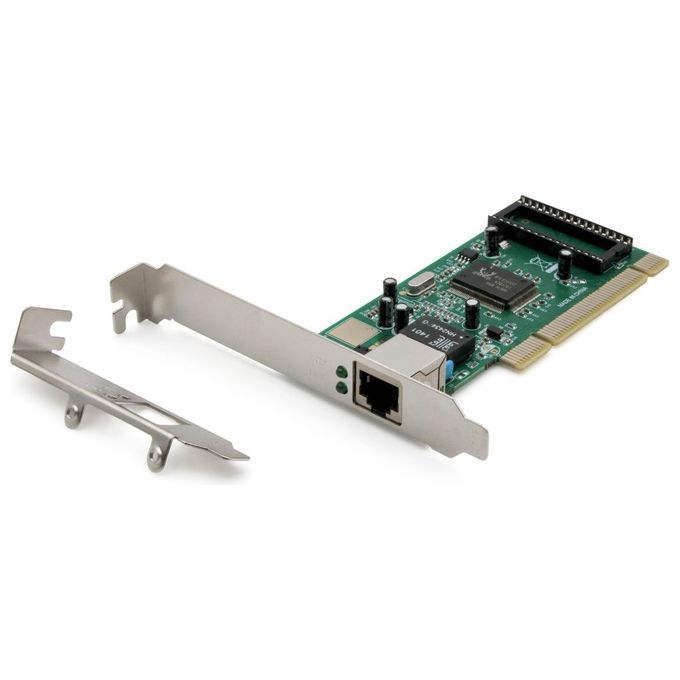 Digitus Scheda Aggiuntiva Di Rete Gigabit Pci 10-100-1000 32 Bit Con Bracket Aggiuntivo Low Profile