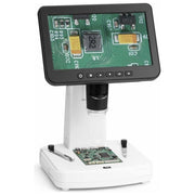 DIPROGRESS DP-H-LCD7 Microscopio Digitale Ingrandimento Fino a 1200x Schermo LCD 7'' Risoluzione 16 MP colore Bianco Nero