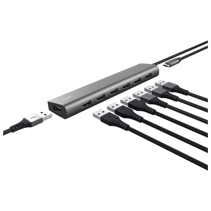Trust Halyx Hub USB 7 Porte 3.2 Gen 1