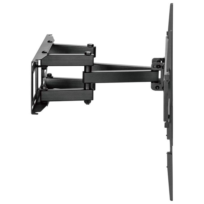 Equip 650337 Supporto TV Full Motion 37'' 80'' VESA 600x400 Portata 40 Kg Girevole Inclinabile colore Nero